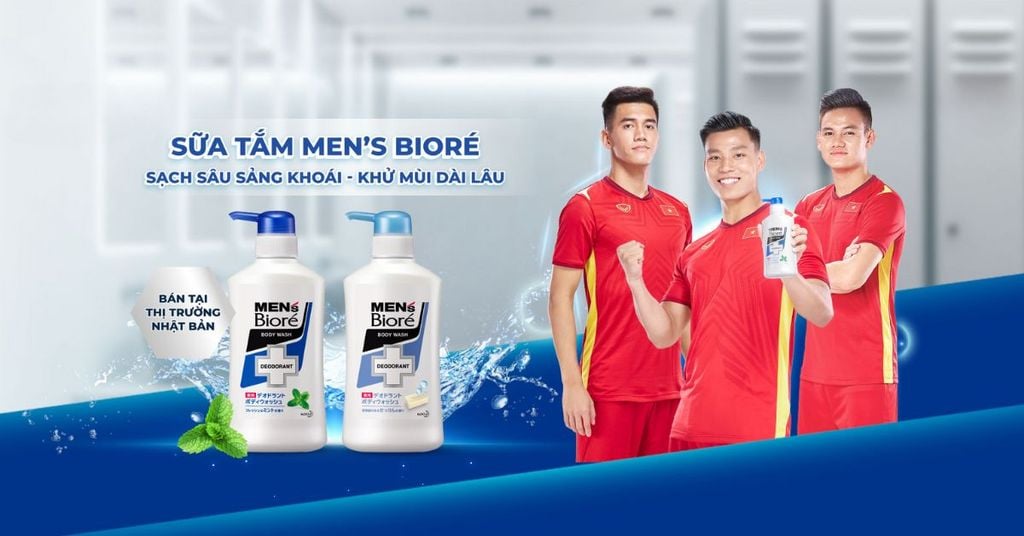 sữa tắm khử mùi cơ thể cho nam