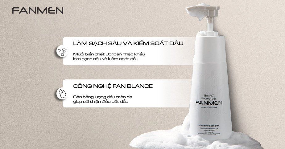 sữa tắm cao cấp