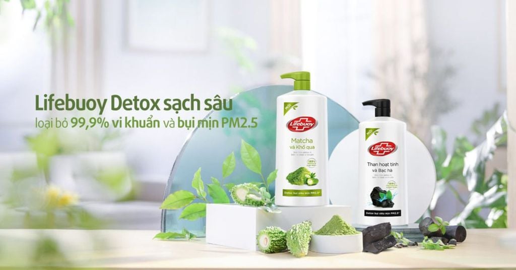 sữa tắm dành cho người mồ hôi dầu