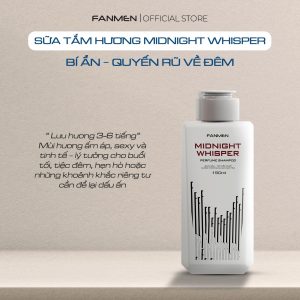 [NEW] Sữa Tắm Nam Midnight Whisper Hương Nước Hoa Cao Cấp