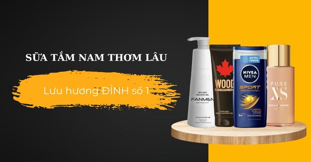 sữa tắm nam thơm lâu