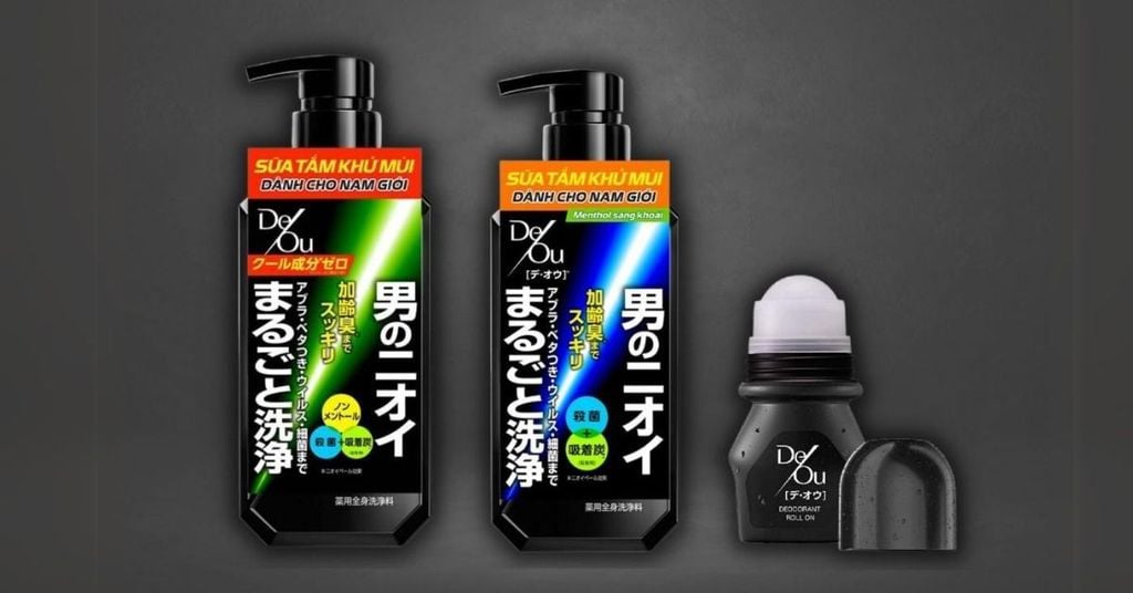 sữa tắm khử mùi cơ thể cho nam