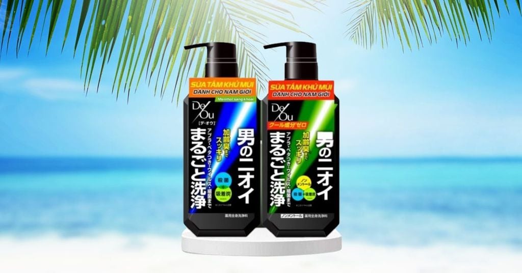 sữa tắm dành cho nam ở nhật