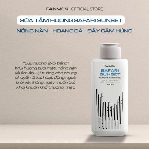 [NEW] Sữa Tắm Nam Safari Sunset Hương Nước Hoa Cao Cấp
