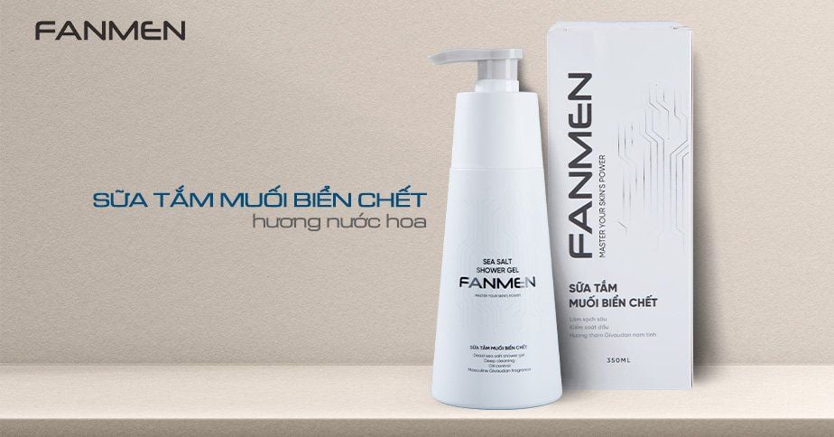 sữa tắm dành cho người mồ hôi dầu