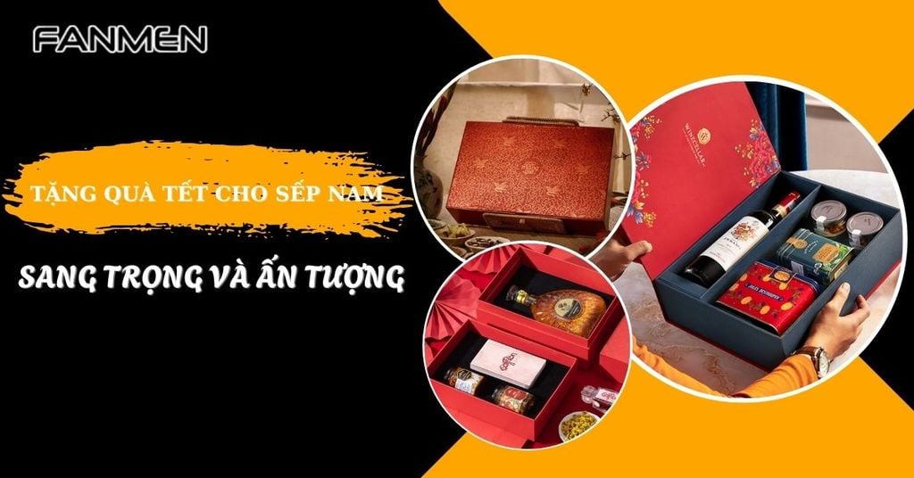 Tặng quà tết cho sếp nam