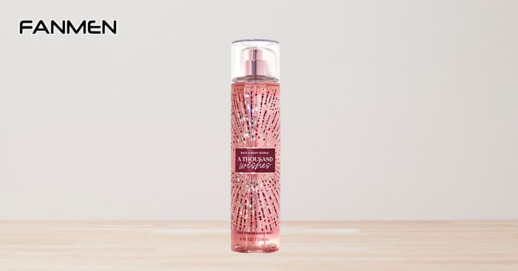 Body mist mùi ngọt Bath & Body Works A Thousand Wishes Fine Fragrance Mist