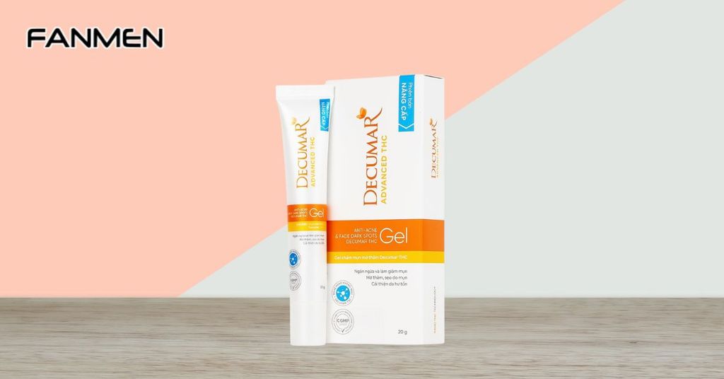 Thuốc bôi mụn Việt Nam giá rẻ THC Decumar giúp trị mụn, làm mờ thâm