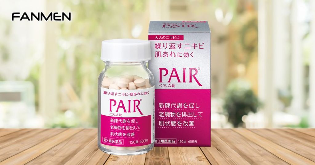 Viên uống trị mụn nội tiết cho nam Pair