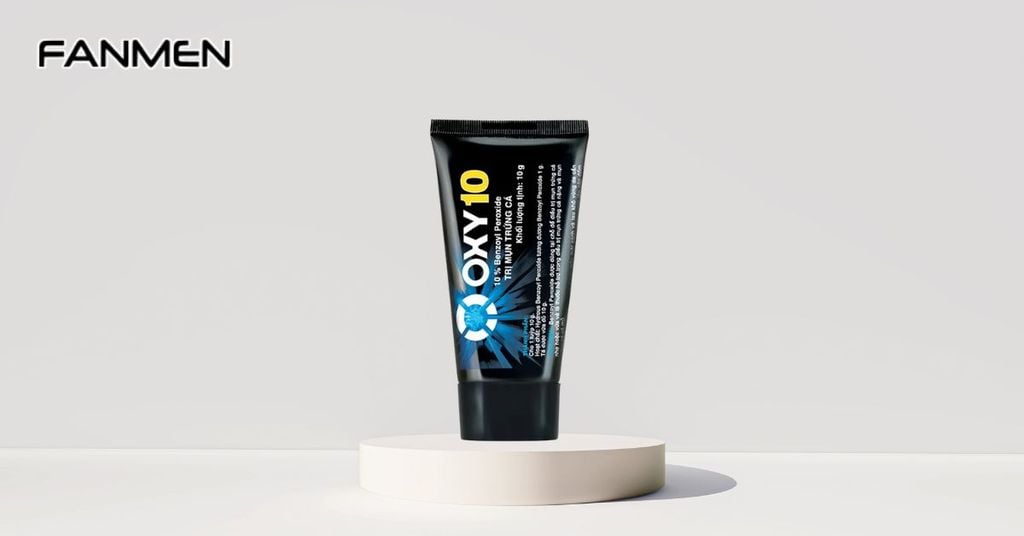 Thuốc trị mụn của Nhật dành cho nam OXY Benzoyl Peroxide 10%