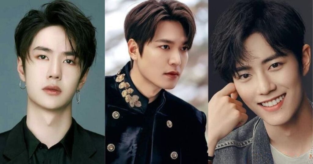 tóc 2 mái nam mặt dài