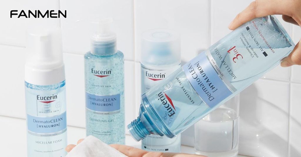 Nước hoa hồng cho da nhạy cảm Eucerin Dermato Clean