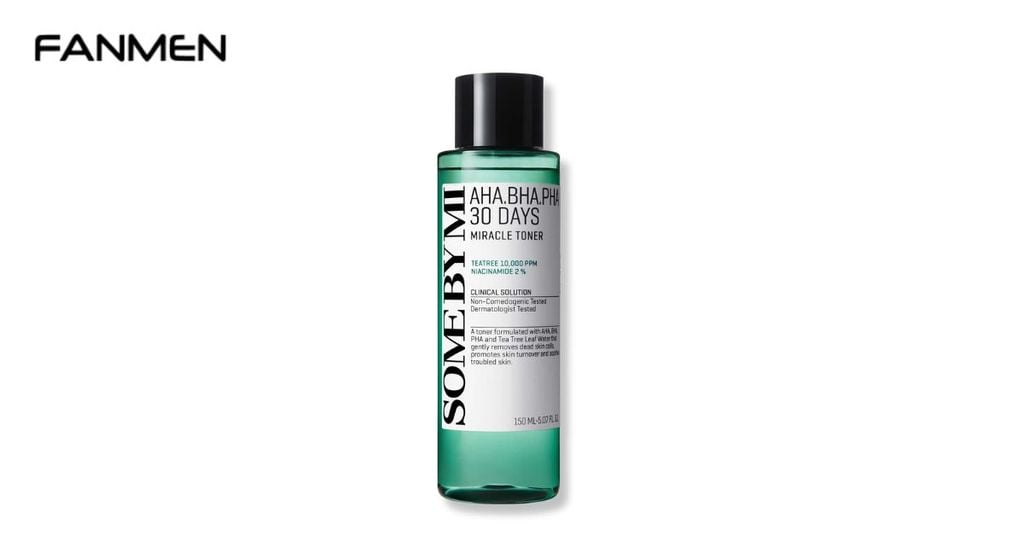 Toner trị thâm mụn cho da nhạy cảm Some By Mi AHA BHA PHA 30 Days Miracle