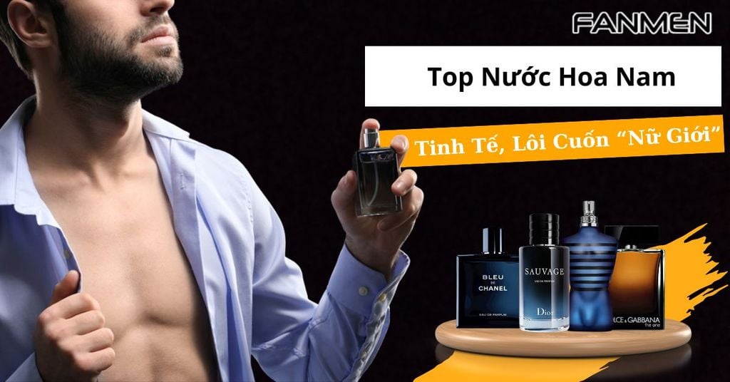 Top nước hoa nam