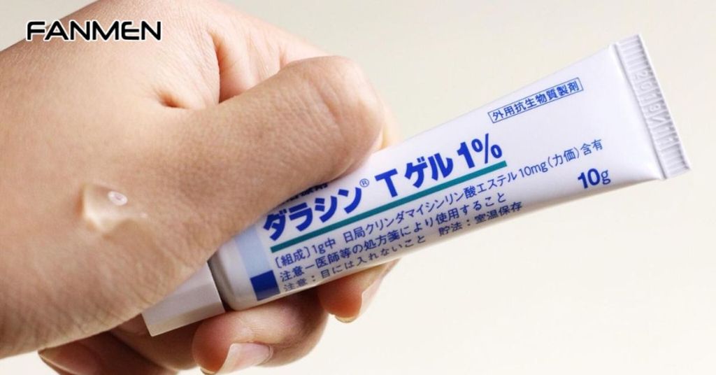 Kem trị thâm mụn cho nam Dalacin T Gel 1%