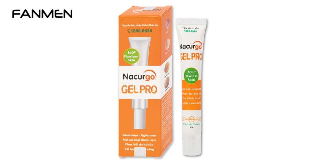 Kem trị thâm mụn Việt nam Nacurgo Gel Pro