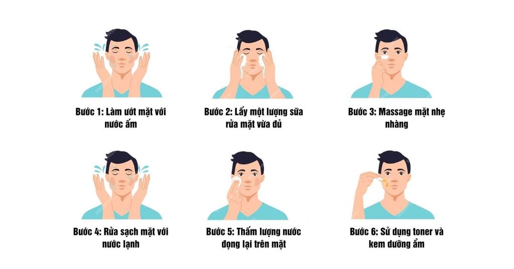 Hướng Dẫn Cách Sử Dụng Sữa Rửa Mặt Giúp Trắng Da Cho Nam