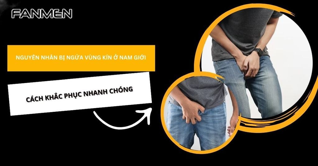 Nguyên nhân bị ngứa vùng kín ở nam giới