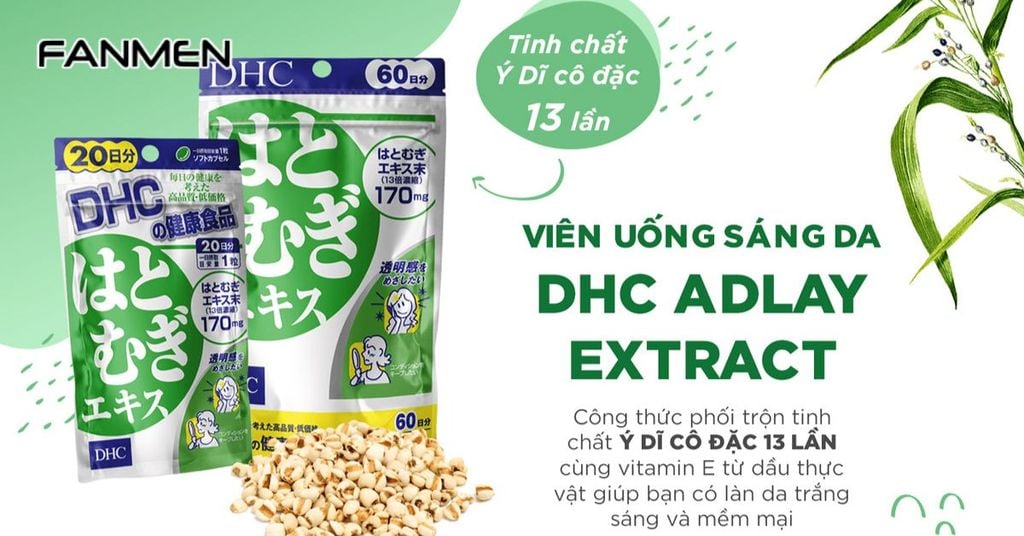 Viên uống trắng da DHC Nhật Bản