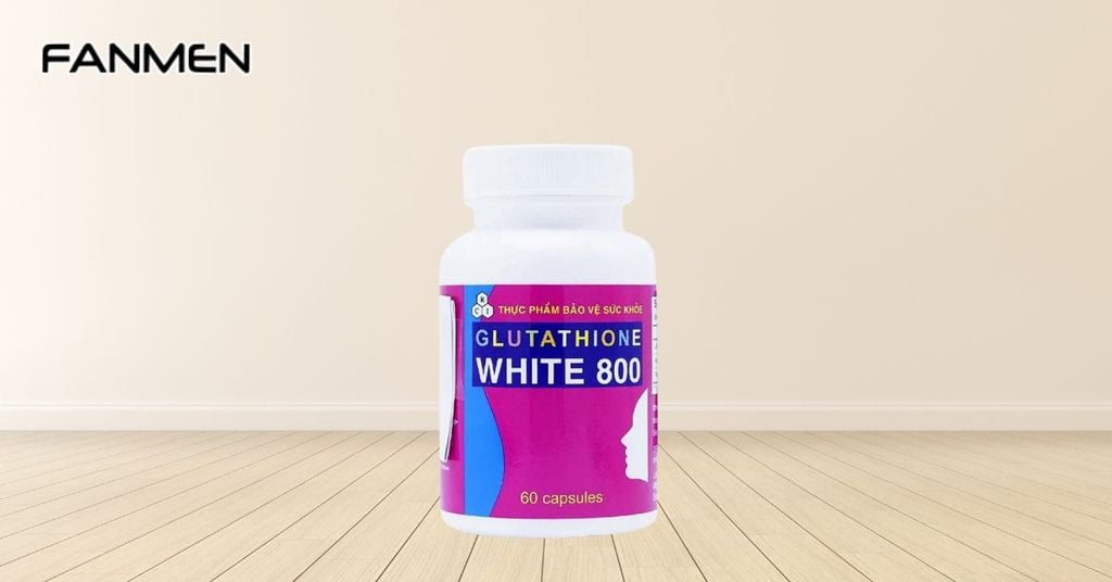 Viên uống trắng da Glutathione White 800