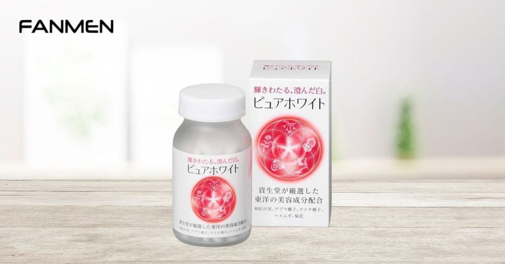 Viên uống trắng da Nhật Bản Shiseido Pure White
