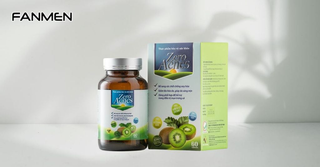 Viên uống trị mụn của Việt Nam Zero Acnes