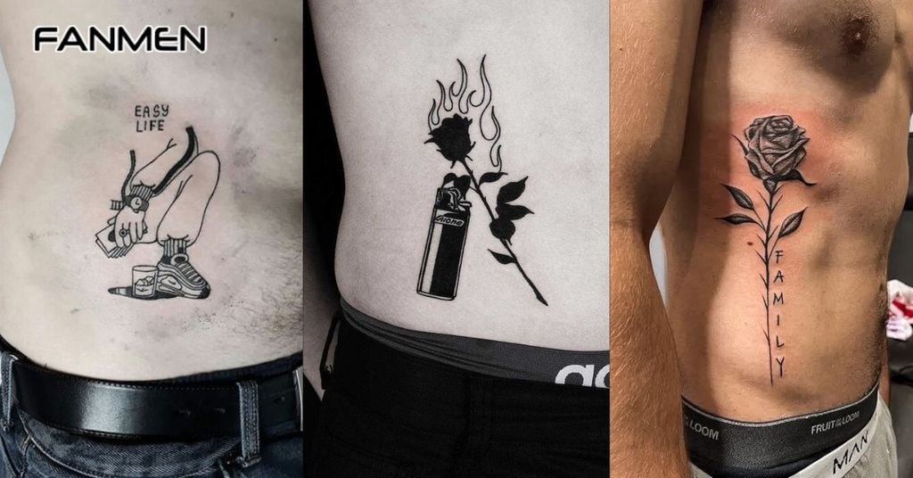 Hình xăm eo nam ý nghĩa và biểu tượng 6