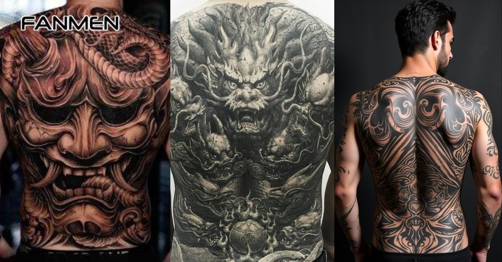 Hình Xăm Phong Cách Blackwork và Dotwork 1