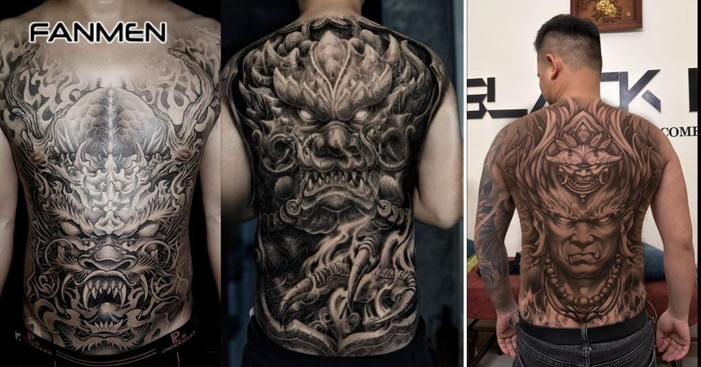 Hình Xăm Phong Cách Blackwork và Dotwork 2