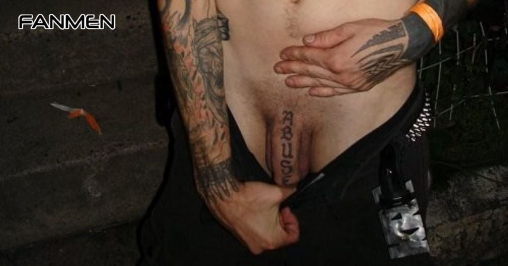 hình xăm ở vùng kín nam chất