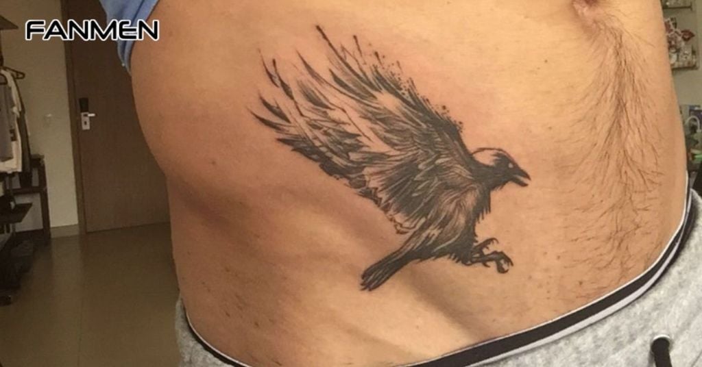 hình xăm ở vùng kín nam đại bàng