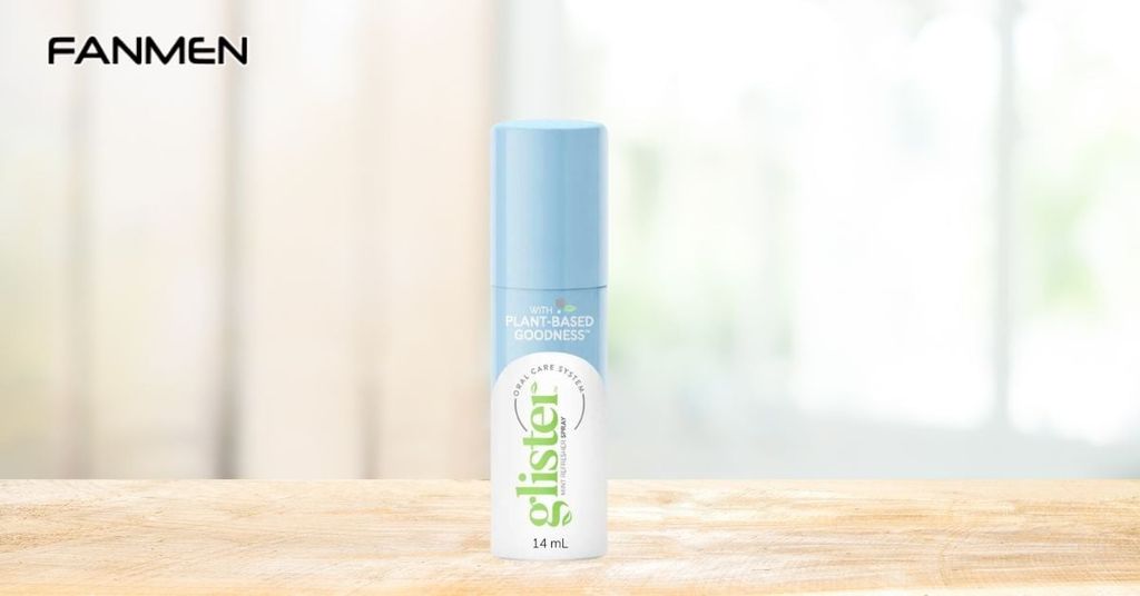 Nước xịt thơm miệng Glister Mint Refresher