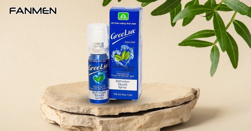 Xịt thơm miệng Greelux Extra Cool