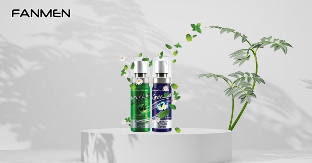 Xịt thơm miệng Greelux Natural Fresh