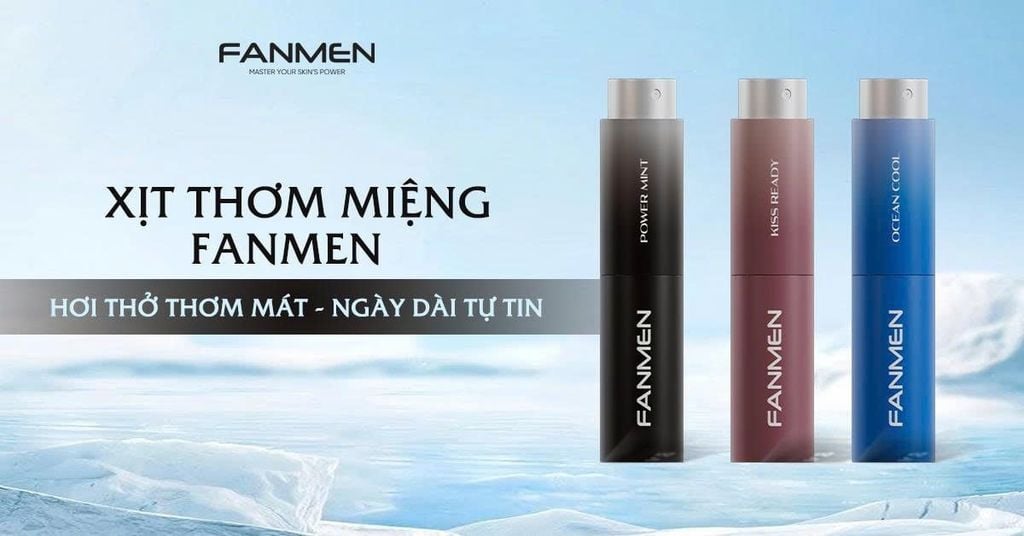Xịt thơm miệng Fanmen