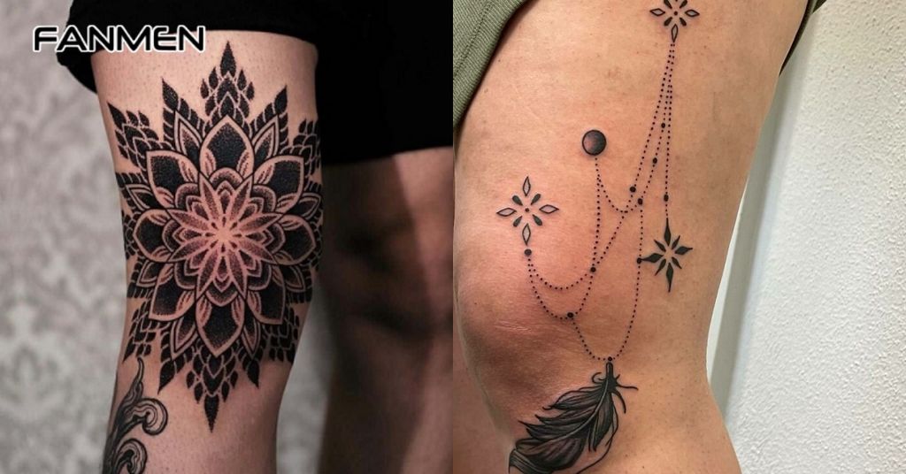 ý nghĩa hình xăm đầu gối nam