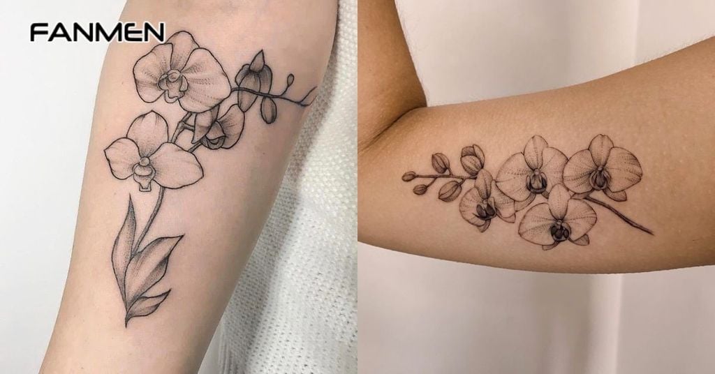 Hình xăm hoa lan có ý nghĩa gì