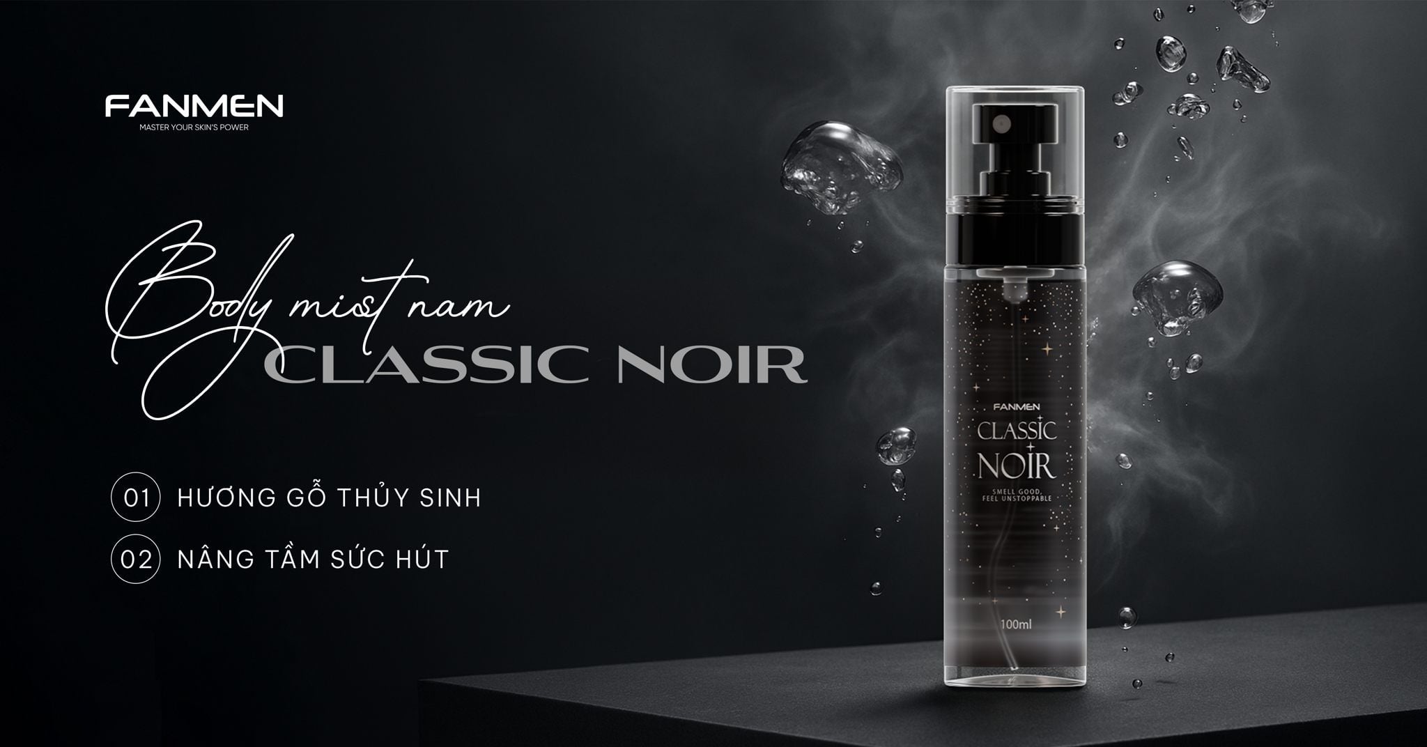 Body mist Classic Noir