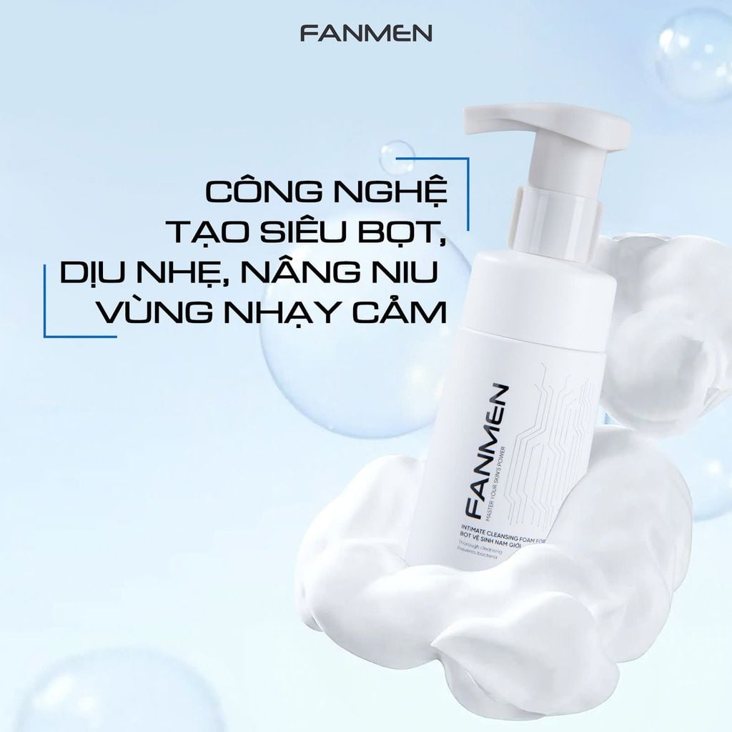 bọt vệ sinh nam Fanmen