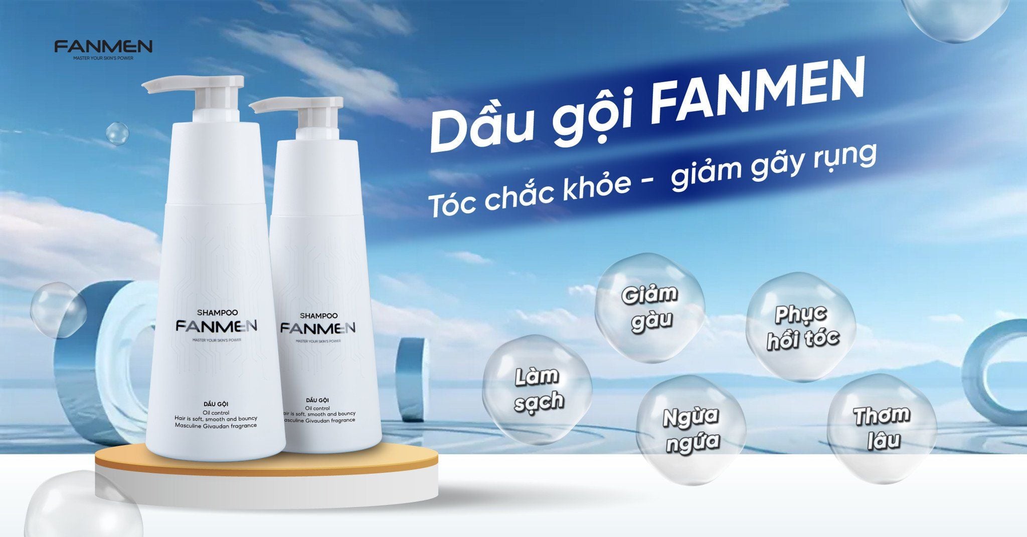 Dầu gội cho nam Fanmen