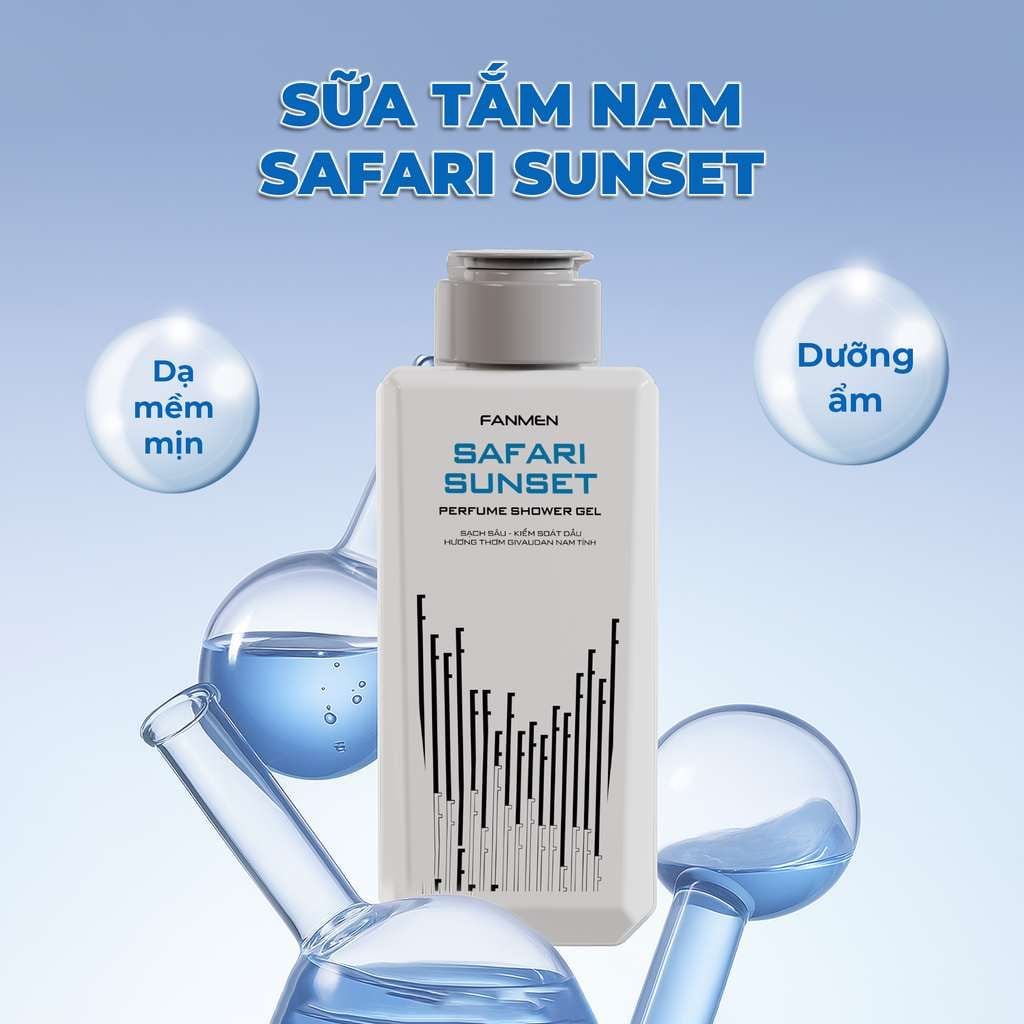 Sữa tắm nam Safari Sunset