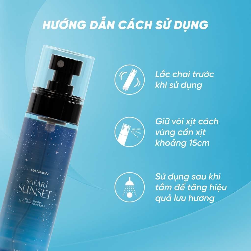 Body mist nam Fanmen
