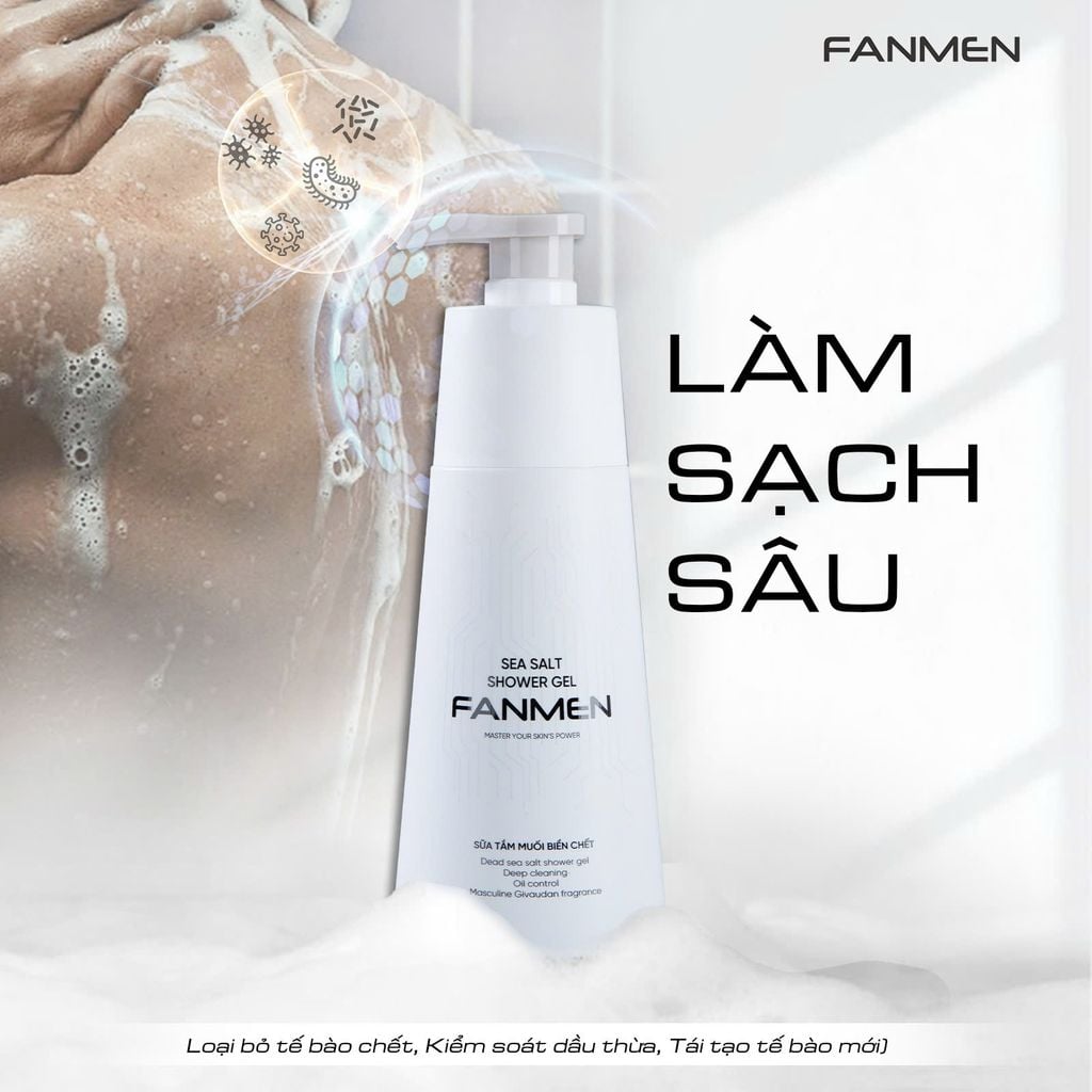 Sữa tắm cho nam Fanmen