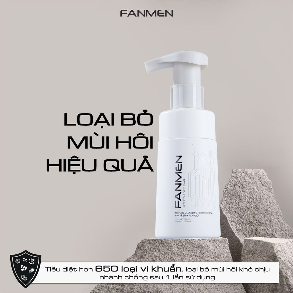 bọt vệ sinh nam Fanmen