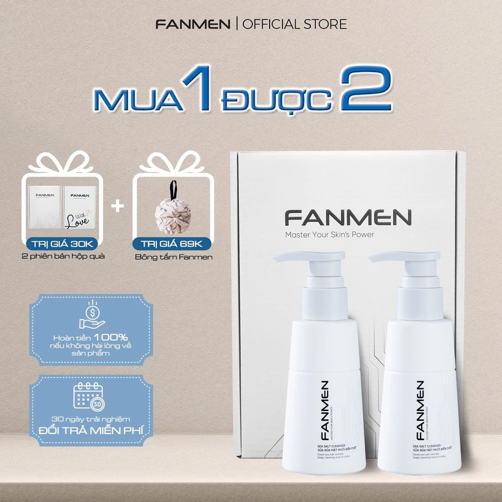 Combo 2 Sữa Rửa Mặt Fanmen