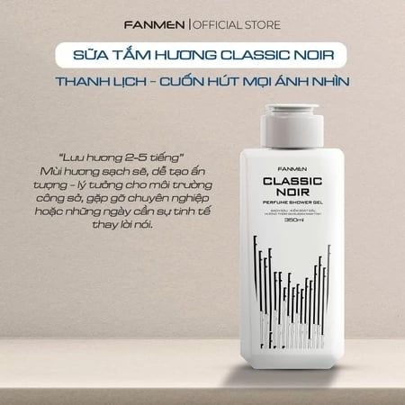 Sữa Tắm Nam Classic Noir