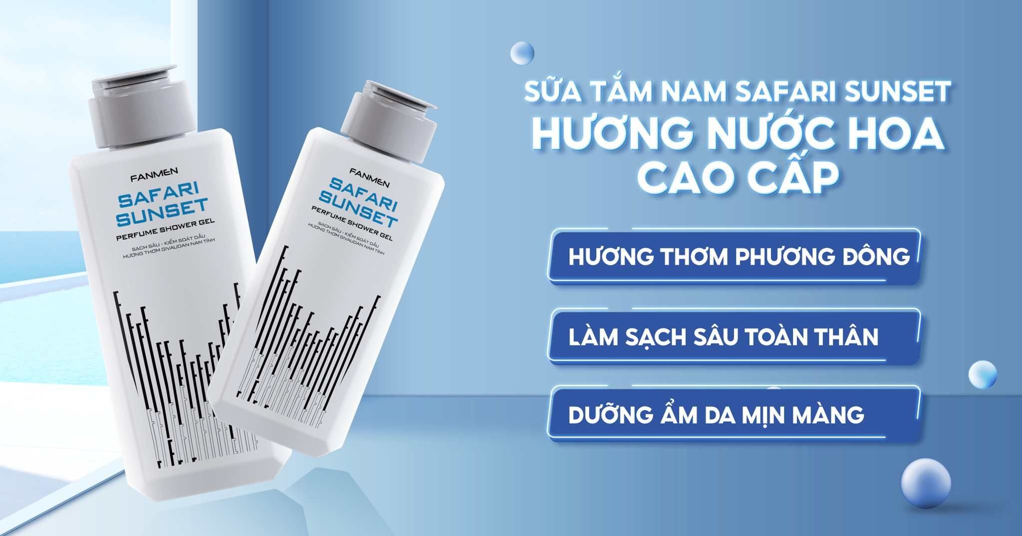 SỮA TẮM NAM SAFARI SUNSET