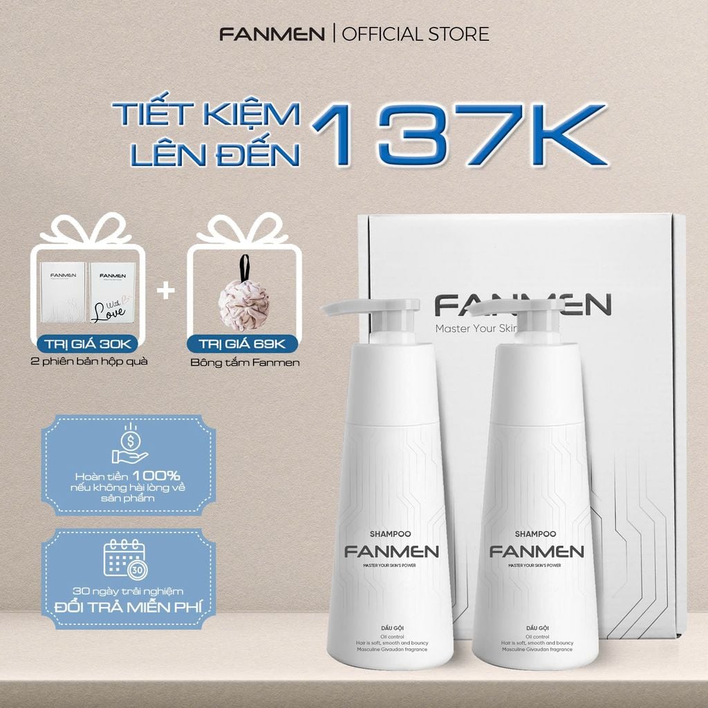 Combo 2 Dầu Gội Fanmen