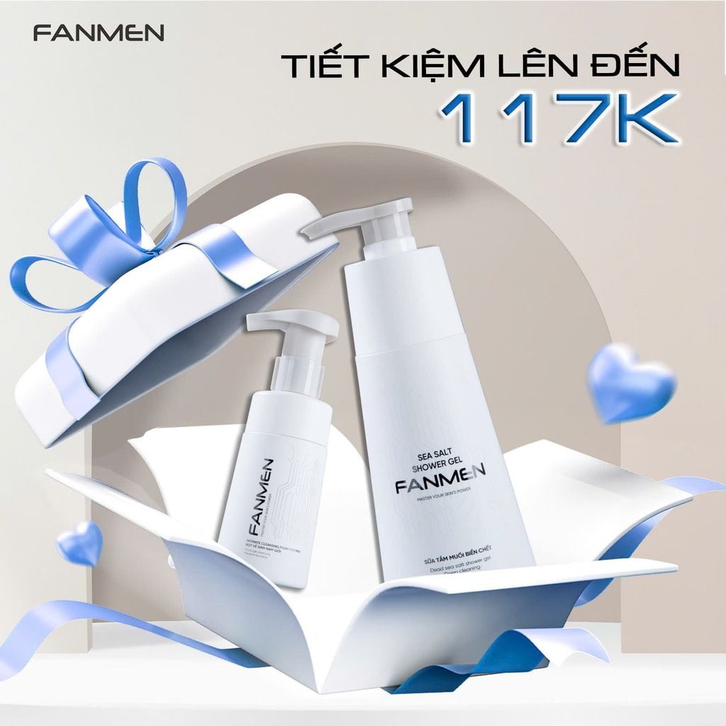 combo sữa tắm bọt vệ sinh