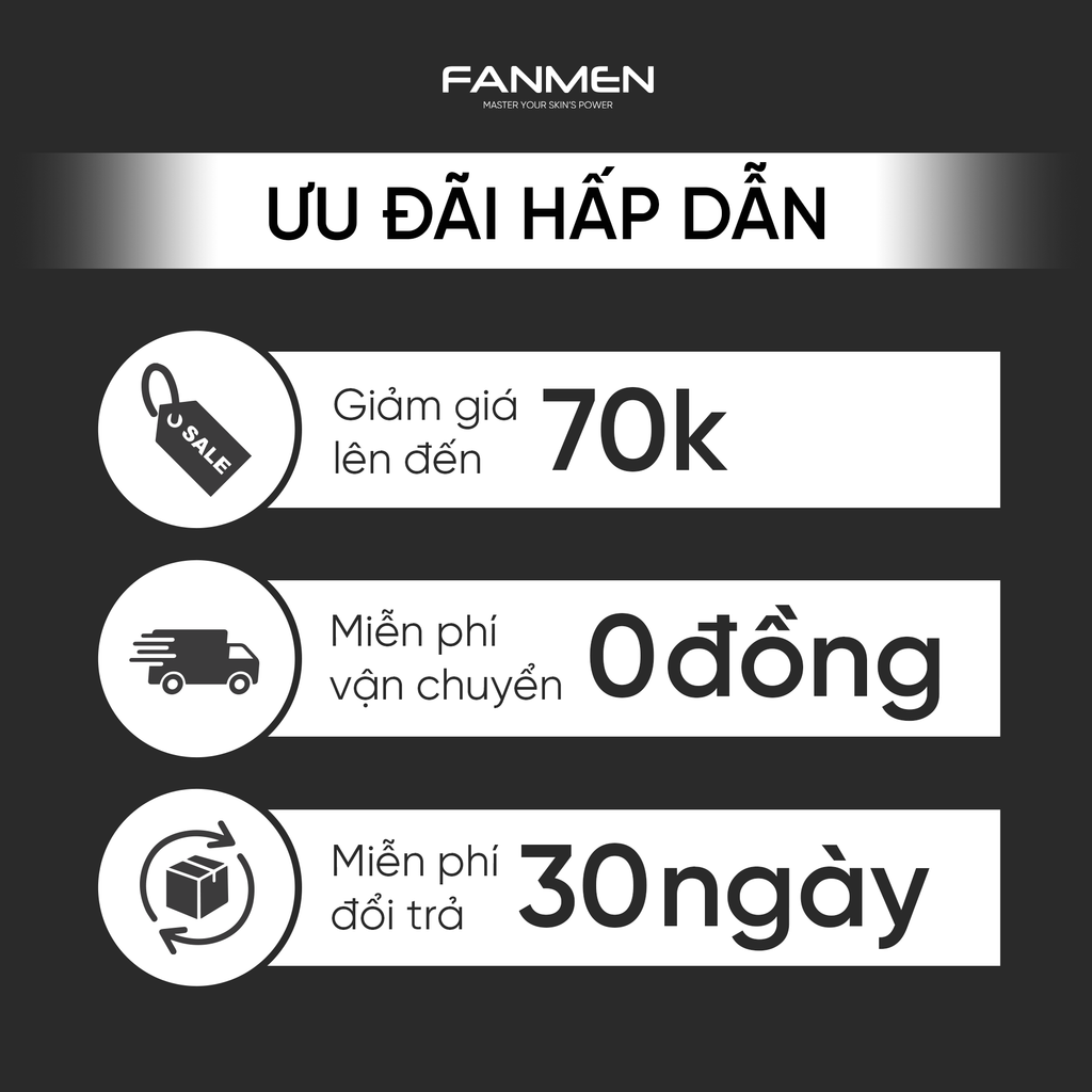 ƯU ĐÃ KHI MUA BODY MIST CHO NAM CLASSIC NOIR